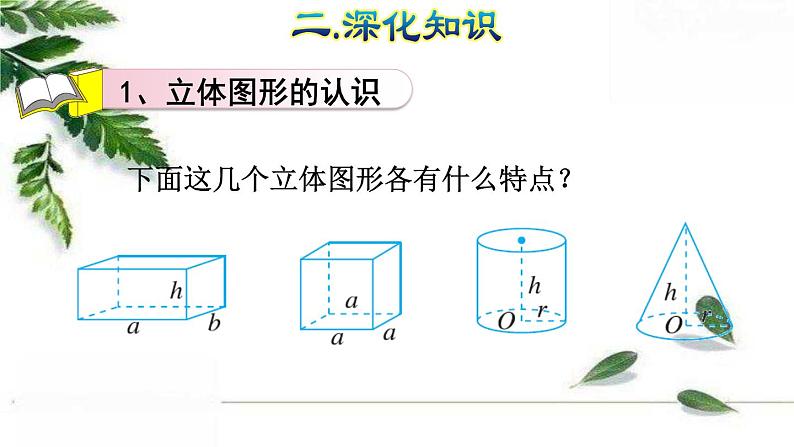 人教版数学六年级下册 《图形的认识与测量(2)》授课课件第5页