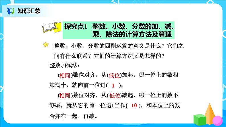 北师版小学数学六年级下册总复习6《数与代数-计算与应用（1）》课件04