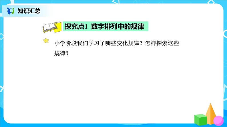 北师版小学数学六年级下册总复习13《数与代数-探索规律》课件第4页