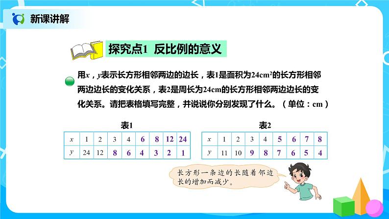 北师版小学数学六年级下册4.4《反比例》课件（送教案）03