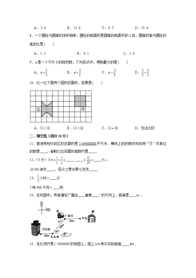2022年小升初真题模拟卷2（word版，含答案）第2页
