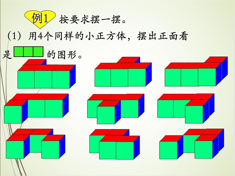 人教版数学五下1.1 观察物体（三）（课件）第3页