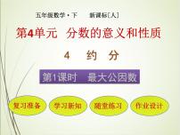 小学数学人教版五年级下册最大公因数优秀ppt课件