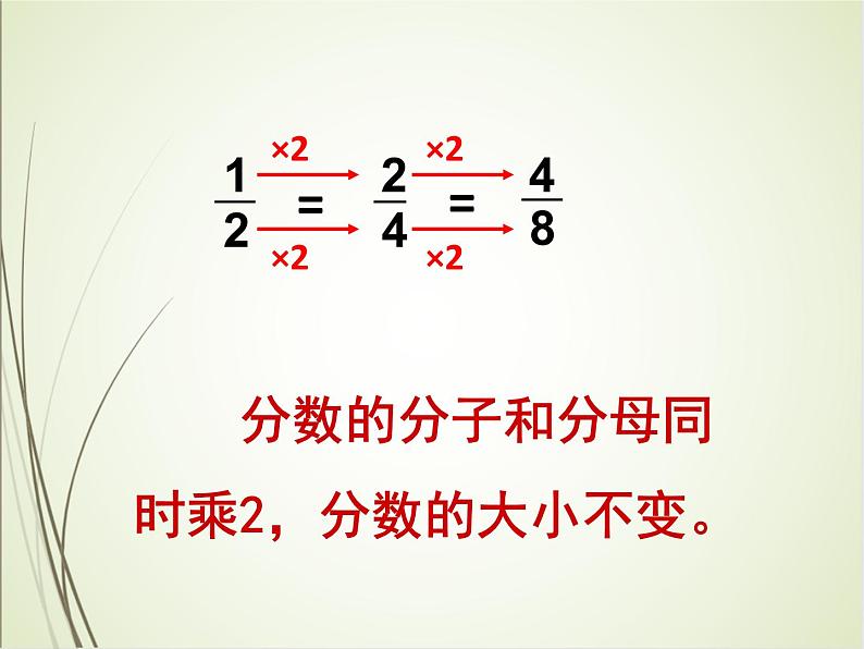 人教版数学五下4.3.1 分数的基本性质ppt课件+教案+同步练习05