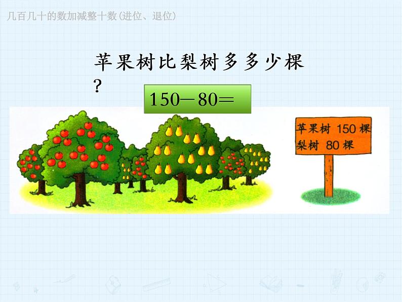 冀教版二年级数学下册 六 三位数加减三位数 课件（16张）第8页