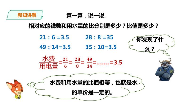 六年级下册数学课件-第三单元第二课时正比例（一）    西师大版（2014秋）(共19张PPT)第4页