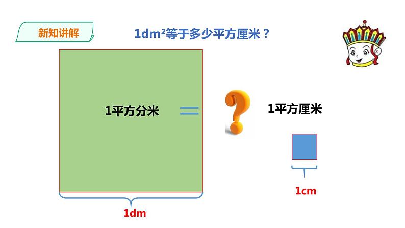 三年级下册数学课件-第二单元第四课时面积单位的换算    西师大版（2014秋）(共28张PPT)第5页