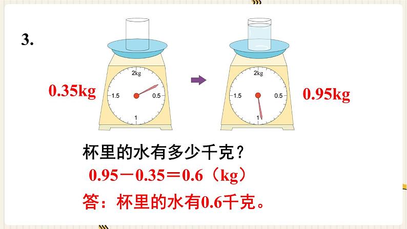 人教版数学四年级下册第六单元：练习十七课件PPT第5页