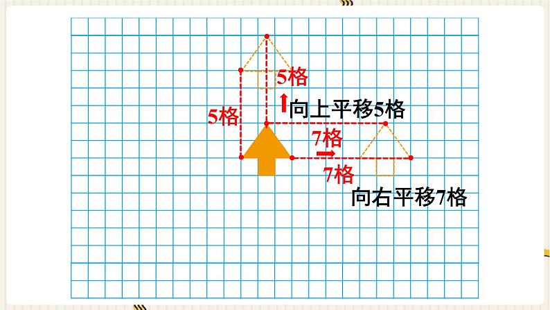 人教版数学四年级下册第七单元：第2课时  平移（1）课件PPT05