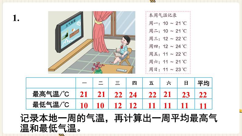 人教版数学四年级下册第八单元：练习二十二课件PPT第2页