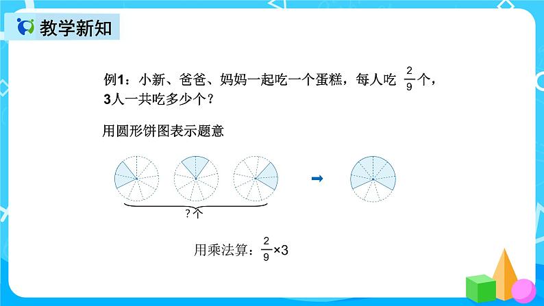 人教版数学六上第一单元第一课时《分数乘整数》课件+教案+同步练习（含答案）08