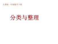 2021学年3. 分类与整理课堂教学课件ppt