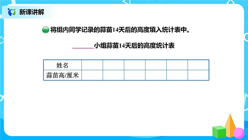 北师版小学数学四年级下册6.2《栽蒜苗（一）》课件+教案04