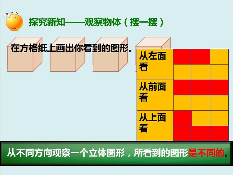 人教版数学四年级下册第二单元《观察物体（二）》课件04