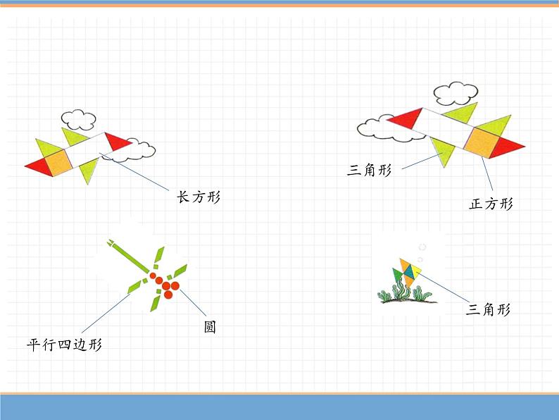 人教版数学一年级下第一单元 第2课时  平面图形的拼组课件PPT03