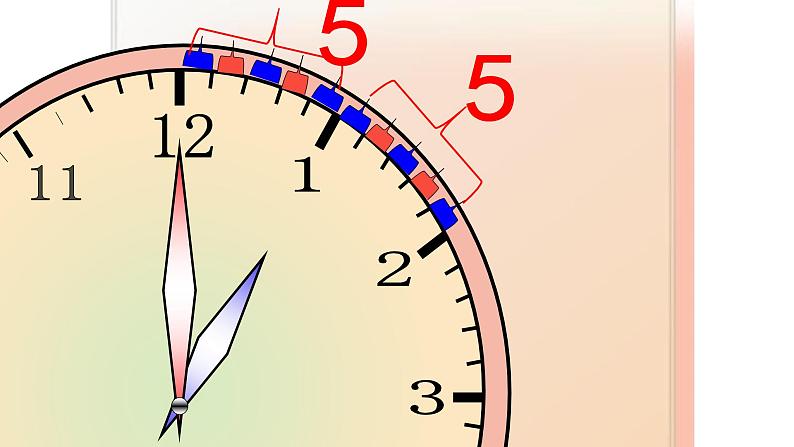 冀教版二年级数学下册 七 时分秒 课件（24张）第6页