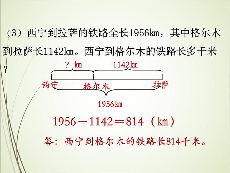 人教版数学四下1.1 加、减法的意义和各部分间的关系（课件）第8页