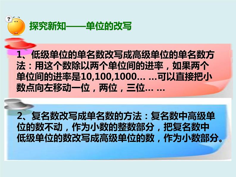 四年级下册 第四单元 《小数与单位换算》课件第8页