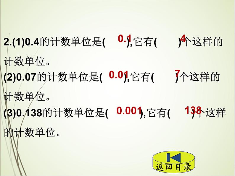 人教版数学四下4.1.2 小数的读法和写法ppt课件+教案+同步练习03