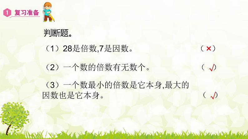 2.2.1  2、5的倍数的特征-2021-2022学年人教版数学五年级下册课件PPT第2页