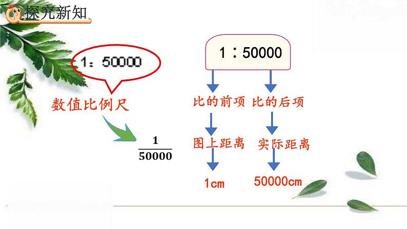 人教版数学六年级下册  认识比例尺 精编课件第6页