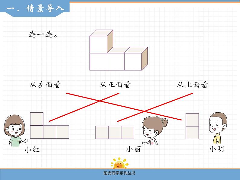 数学人教版五年级下第一单元 第1课时 观察物体（三）课件PPT第2页