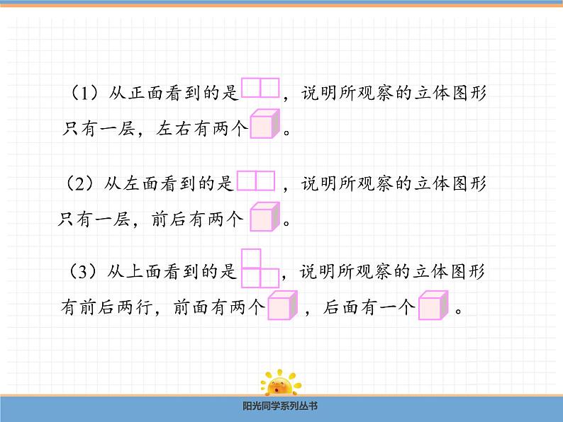 数学人教版五年级下第一单元 第1课时 观察物体（三）课件PPT第7页