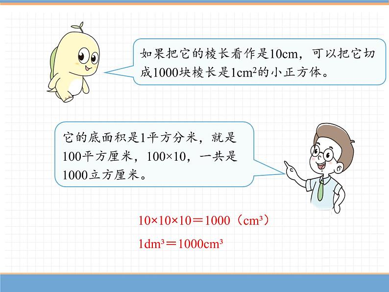 数学人教版五年级下第三单元 第3课时  体积单位间的进率课件PPT第4页