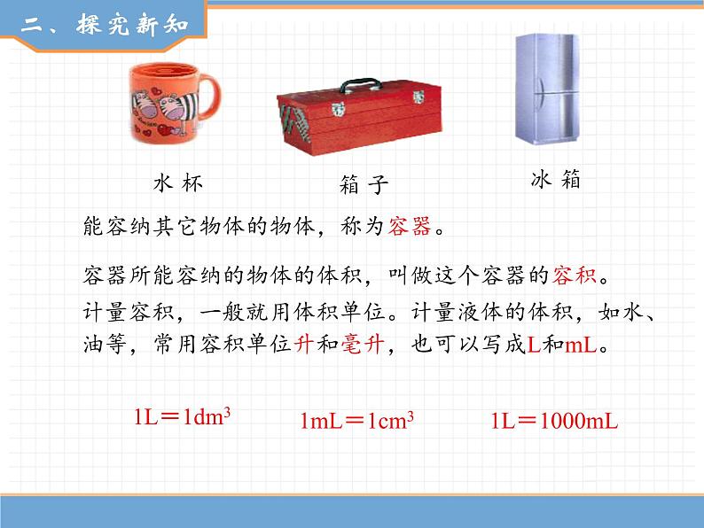 数学人教版五年级下第三单元 第4课时  容积和容积单位课件PPT第3页
