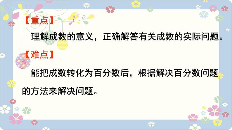 2.2 成数 课件  人教版数学六年级下册03