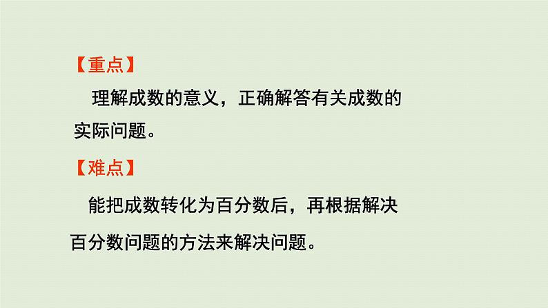 人教版数学六年级下册 2.2 成数  课件第3页