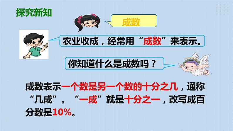 人教版小学数学六年级下册 2.2 成数  课件第5页