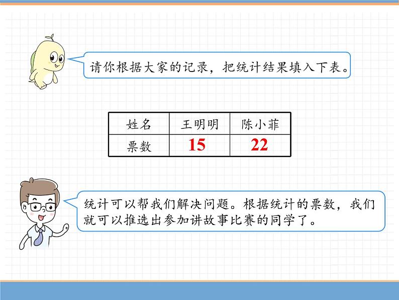 人教版数学二年级下第一单元 第2课时  数据收集整理 ( 2 )课件PPT05