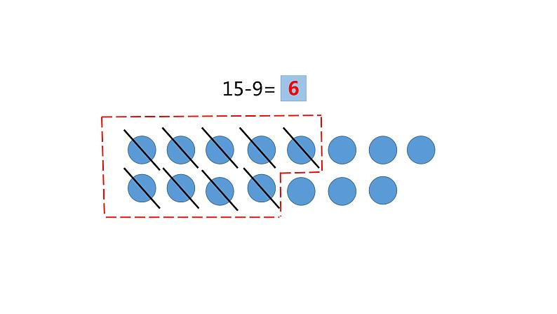 人教版一年级数学下册 2.1 十几减9（1）课件PPT03