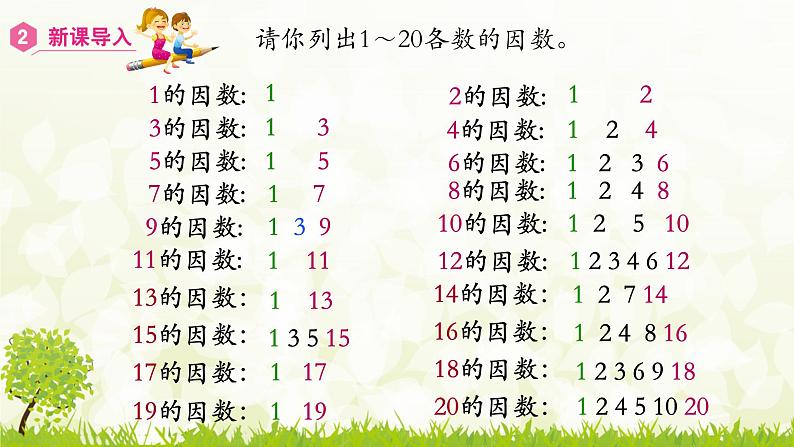 2.3.1  质数和合数-2021-2022学年人教版数学五年级下册课件PPT第4页