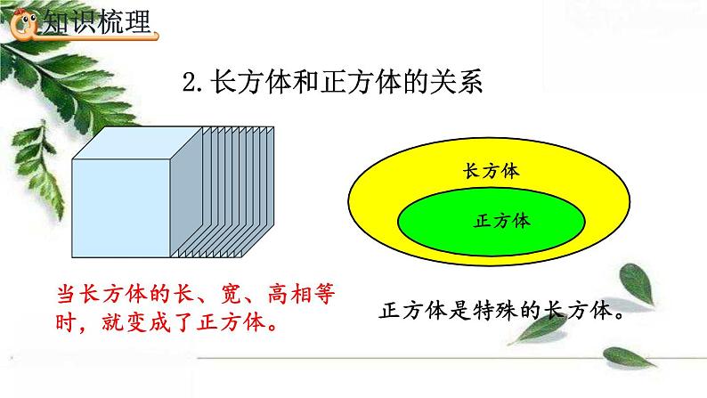 人教版数学六年级下册  立体图形的认识与测量（2） 精编课件第5页