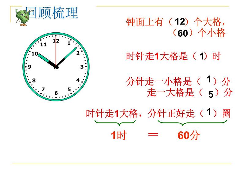 苏教版二下数学时分秒练习课课件PPT第2页