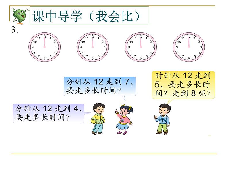 苏教版二下数学时分秒练习课课件PPT第4页