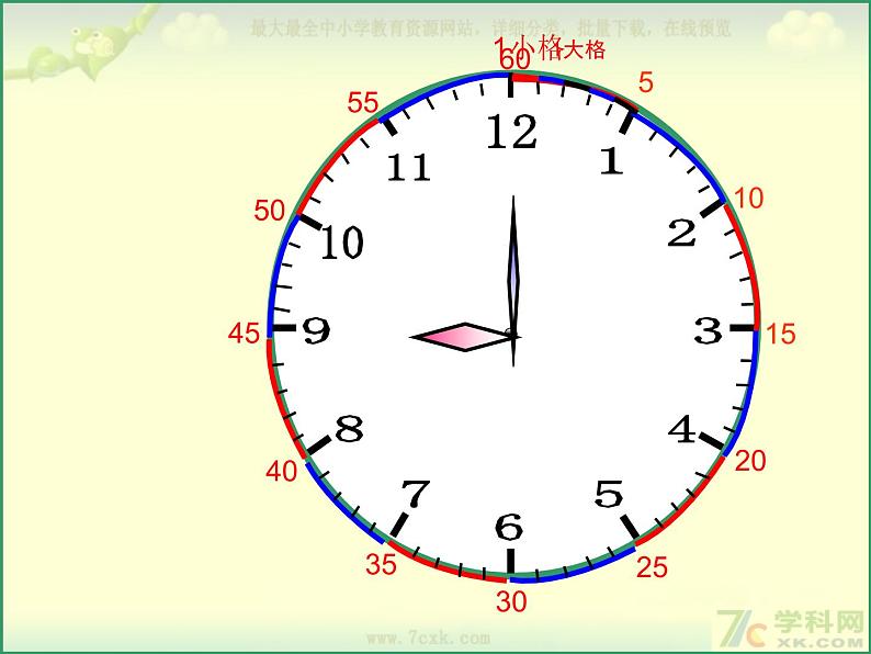 苏教版数学1、二数下《认识时、分》课件08