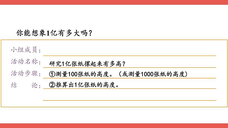 综合与实践 1亿有多大课件PPT第7页