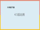 4.5反比例课件1 六年级数学下册-北师大版