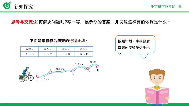 人教版数学四年级下册《加法运算定律的应用》课件07