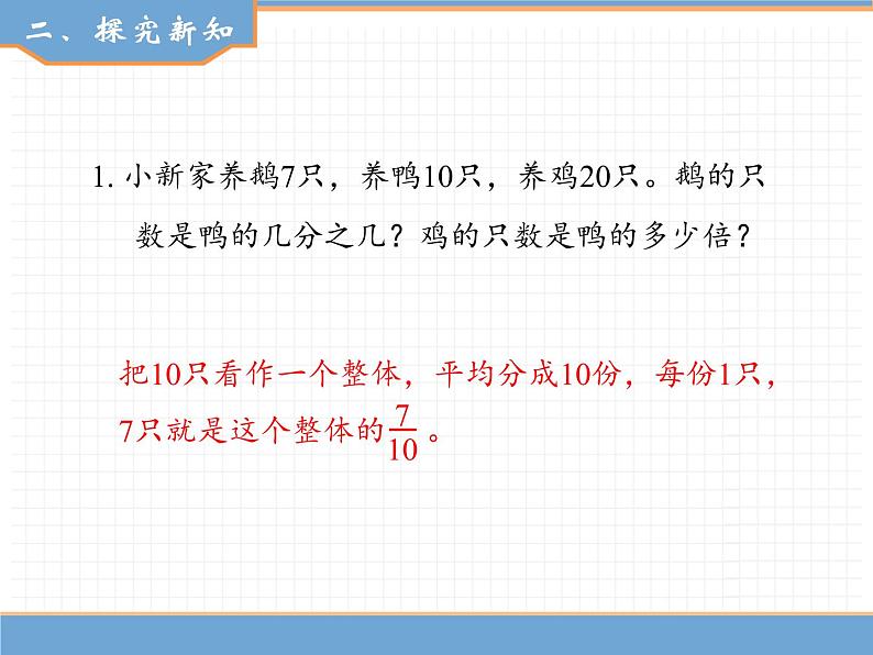 数学人教版五年级下第四单元 第3课时  求一个数是另一个数的几分之几课件PPT03