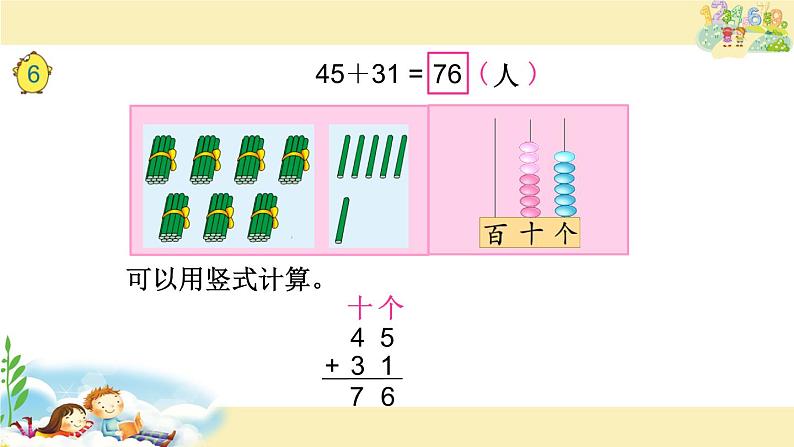 苏教版一下数学课件17.两位数加、减两位数笔算（不进位、不退位）第3页