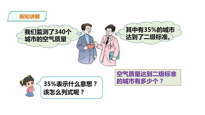 六年级下册数学课件-第一单元第二课时  百分数、分数、小数互化    西师大版(共21张PPT)第4页