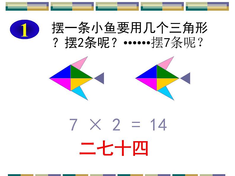 人教版二年级数学上册 6.1 7的乘法口诀课件(共15张PPT)第5页