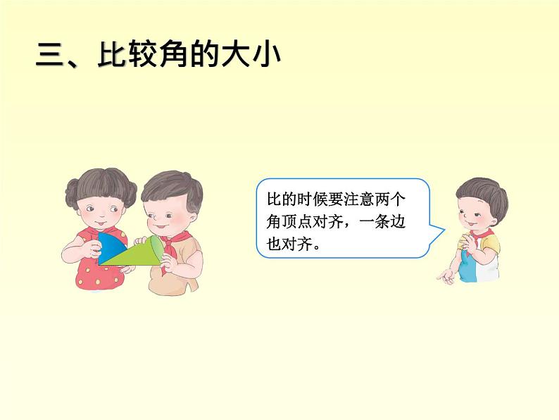 人教版小学数学二年级上册 3.角的初步认识 课件(共13张PPT) (2)第5页