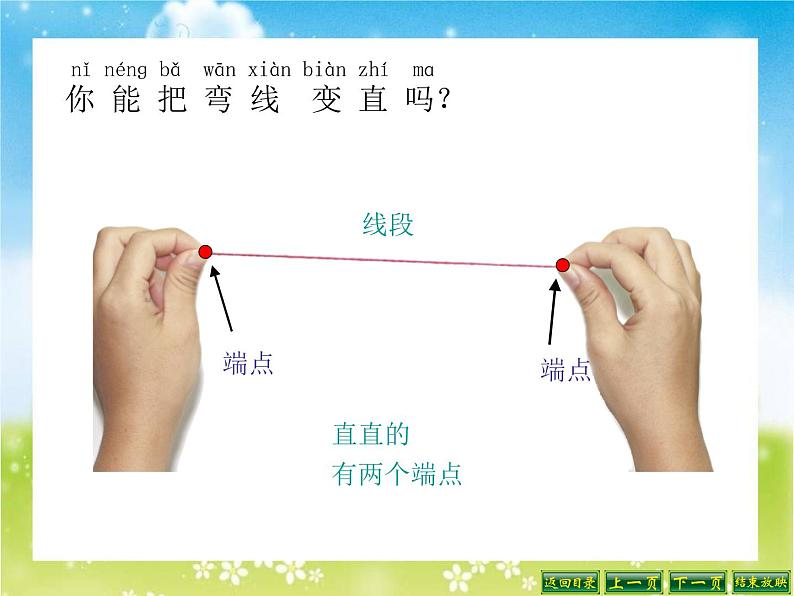 二年级上册数学课件 人教版-认识线段(共15张PPT)第4页