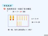 青岛版数学一年级下册 五、1两位数加一位数（不进位）、两位数加整十数 课件