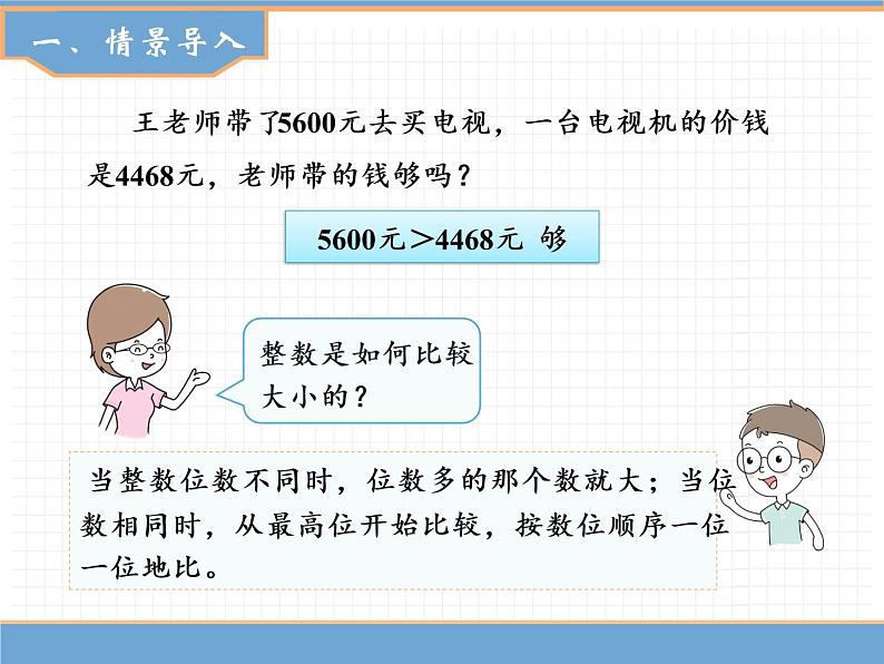 数学人教版四年级下第四单元 第6课时  小数的大小比较课件PPT第2页